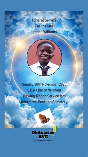 Jordan Williams | Obituaries SVG