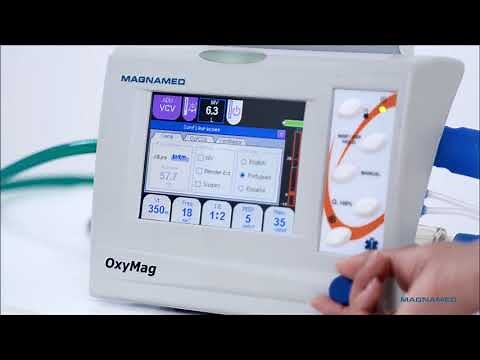 Oxymag - Iniciando a Ventilação