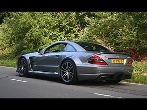 Mercedes-Benz SL65 AMG Black Series LAUNCH and Acceleration SOUNDS! (1080p Full HD)