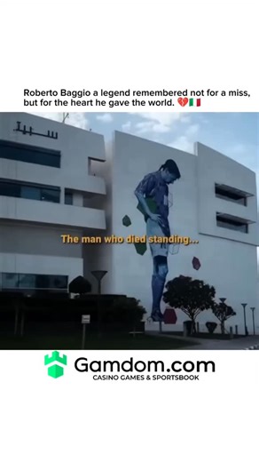 EDITS / MEMES / ENTERTAINMENT on Instagram: "The man who died standing 💔 Roberto Baggio. A genius. A legend. A heartbreak that the world will never forget. In 1994, he carried Italy on his shoulders all the way to the World Cup final. Game after game, he saved his nation. He was Italy’s hope. But football can be cruel. One penalty. One moment. One kick that flew over the bar… And the world watched as Baggio stood frozen at the spot — head down, heart broken, destiny changed. People remember the
