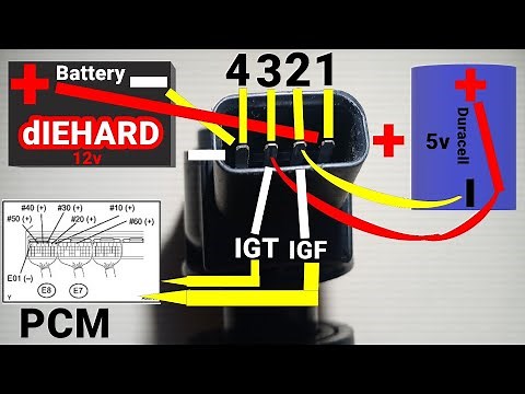 Toyota 4 Wire Ignition Coil Wiring Diagram How To Test Toyota 4 Wire Ignition Coils And Working