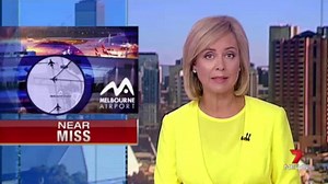 Three passenger jets in near-miss