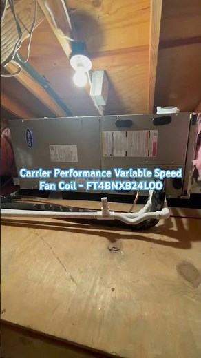 Carrier Performance Variable Speed Fan Coil - FT4BNXB24L00 #hvac #airconditioning #carrier