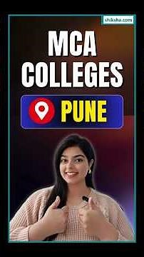 Best MCA Colleges in Pune | Courses, Fees, Placements & Eligibility #mcacolleges #punecolleges