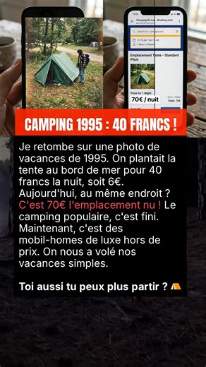 CAMPING 1995 : 40 FRANCS !