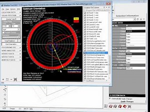 Ecotect Analysis/Green Building Studio - Finding the Optimum Building Orientation