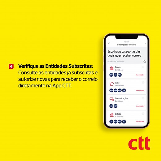 Agora com a ViaCTT integrada na app CTT, tenha uma nova experiência, mais rápida e intuitiva. Centralize documentos e serviços no seu dispositivo móvel. Faça já o download da App CTT aqui: https://spr.ly/6185QvVDF. | CTT Correios de Portugal