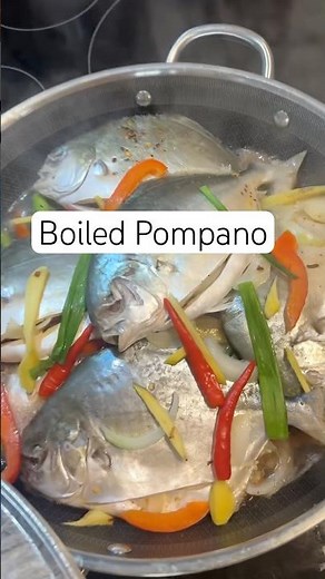How to cook Pompano Fish? Eat in moderation #boiledpompano #goutawareness #purine