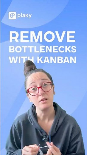 Use Kanban to remove bottlenecks #kanbanboard #projectmanagement