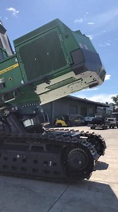 2.2M views · 10K reactions | Quick stretch #johndeere #green #machine #forestry #logger #operator #fyp | Jazlyn Smith | Facebook