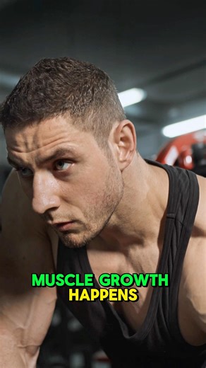 Muscles Don’t Grow in the Gym