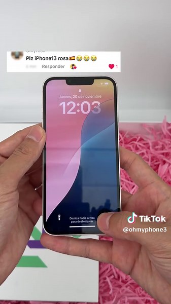 Empaque del iPhone 13: Un regalo especial para seguidores