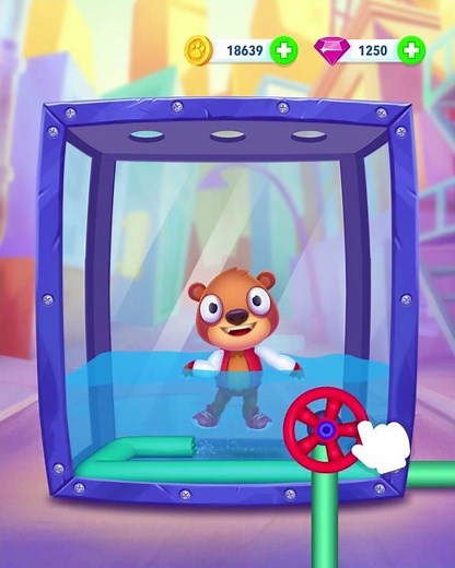Despicable Bear: Do Bears Sink in Aquariums? Let's Find Out! #despicablebear #shorts