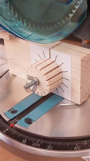 $0.03 Wooden Knobs vs $8 Store Knobs 💸 #diy #woodworking #shorts