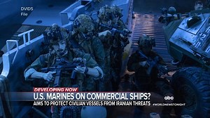 Mary Bruce has the latest on the dramatic move from the U.S. to place Marines on board commercial ships sailing into the Persian Gulf to deter Iran from seizing oil takers. https://abcn.ws/2XvP3JQ | ABC World News Tonight with David Muir