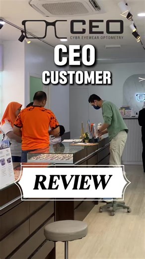 Grateful for all our amazing CEOs🤍 Thank you for always supporting us. Your support means everything☺️ May we all be blessed with great health and great vision💕 Sebarang PERTANYAAN & TEMPAHAN SLOT TEMUJANJI bersama OPTOMETRIS kami. Hubungi atau whatsapp kami 01156351183 pada waktu operasi 10am-6pm. Kedai kami hanya ada di Glomac Cyberjaya. Waze: CEO CYBR EYEWEAR OPTOMETRY Website: https://cybreyewear.com/ #TeknologiTinggi #MasalahMultifocal #CybrEyewear #KacaMataCanggih #PenglihatanJelas Solus