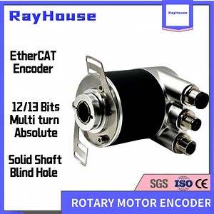 [Hot Item] Ethercat 12/13 Bits Multi Turn Absolute Rotary Encoder for Textile and Agv Use Replace Baumer Posital Brand