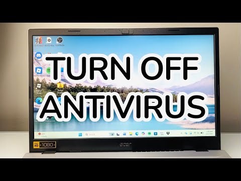 How To Turn Off Antivirus On Windows 11 or 10 PC (Windows Defender)