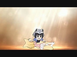 うどんをうつアライさんヒットソングメドレー