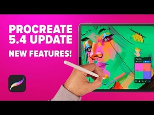 Top Features in Upcoming Procreate 5.4 Update