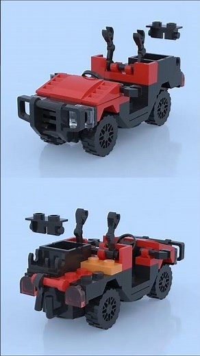 LEGO Fire Dept UTV 🚒🔥 Mini Emergency Responder in Action! 🧱✨ #lego