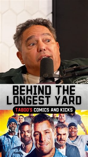 CTG SPORTS on Instagram: "Went back to his trailer! 😂 @nickturturro1 @taboo @tabooscomicsandkicks @adamsandler #LongestYard #Tv #film #nostalgia #podcast"