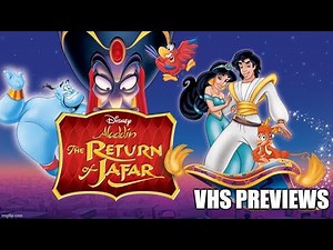 The Return of Jafar VHS previews