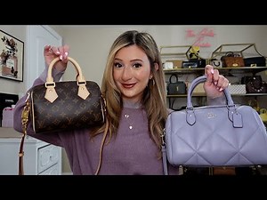 My Speedy/ Boston Handbag Collection! (Bags from Coach, Louis Vuitton & more!) 👜💜🤩