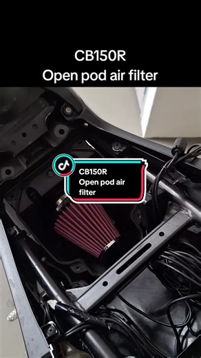 Upgrade Your Honda CB150R with an Open Pod Air Filter