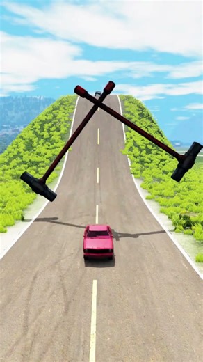 BMJi Drift Chaos! Can This Car Survive the Hammer Road? 😱🔨🚗