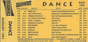 Various - Dance Aug. 1992