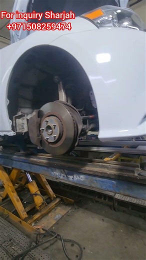 Lexus IS 350 2018 Live CCM Chassis Repair Sharjah | Full Accident Repair & Rebuild UAE