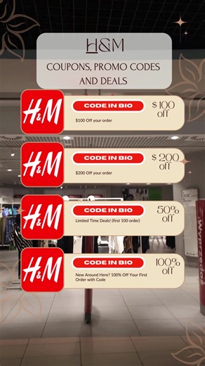 Top H&M Promo Codes & Coupons for 2024! 💸 Save Big with These Discounts! 🛍️#hmdiscounts #promocodes2024 #couponhacks #savebig #shoppingtips #hmdeals #couponcodes #fashionsavings