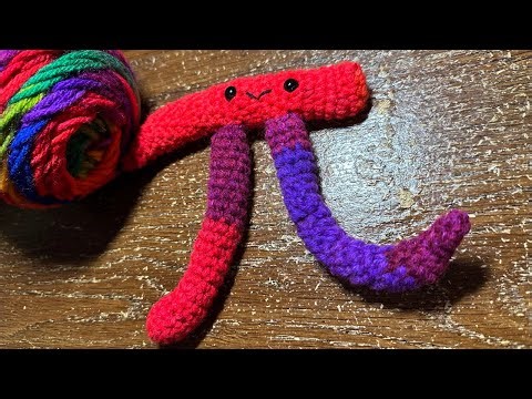 Crocheting a π (Pi) Symbol