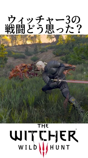 What did you think of the Witcher 3 combat? #witcher3 #witcher3