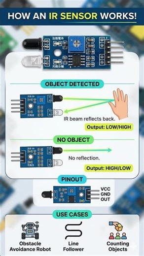 what is ir sensor #arduino #arduinoproject #ai
