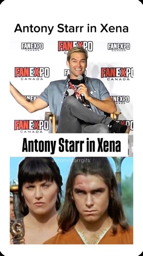 Antony Starr Updates & Archive on Instagram: "A very long time ago, Antony‘s one of his first roles was David in Xena (1996). It was already his 2nd role in that NZ tv series, a year earlier he already had a small role in another episode, he was the centaur Mesas. Funnily Karl Urban also had an appearance in the show, but in different episodes. #antonystarr #homelander #tonistarr #xena #davidandgoliath #theboys #karlurban @toni.starr"