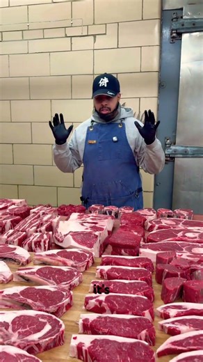 This is everything you get from HALF a beef 🥩 #butcher #shorts #meat #beef