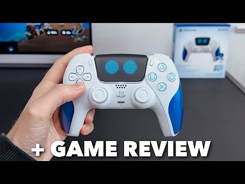 NEW Astro Bot PS5 Controller + Game Review
