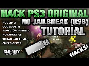 BLACK OPS ZOMBIES HACK USB (PS3 ORIGINAL) NO JAILBREAK 1.13 TUTORIAL ESPAÑOL [2015]