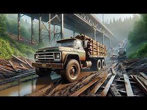 SnowRunner | Complete Walkthrough | Bridge Reconstruction & Unlocking Our 1st Garage!