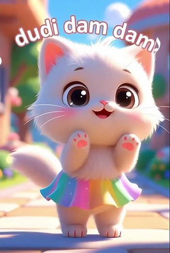 Dubi Dubi Dam Dam | funny Cat Dance 🤣💃Videos for cats #funny #dancingcat #cat