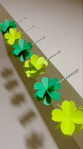 DIY Shamrock paper decoration ideas | St Patrick’s Day DIY | Irish day crafts | Craftish Corner