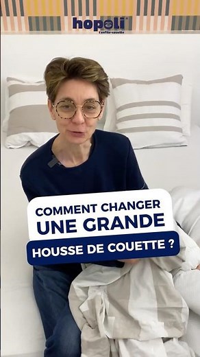 Une couette (240x260) installée en moins de 2 minutes ! 😱