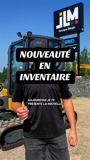 Nouveauté en inventaire! 💥 #kobelco #excavatrice #construction #paysagement #machinerielourde #pellemecanique | Services JLM Inc