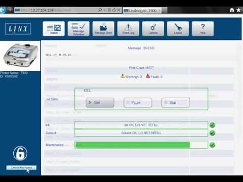 Linx Insight Is Built Into Linx 7900 - Monitor Your Printer From a Smartphone Or PC