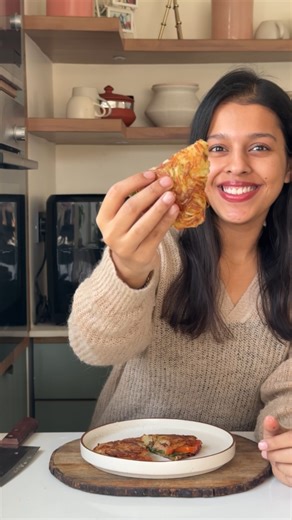 Chef Kirti Bhoutika on Instagram: "Best ever Potato Rösti 🥰 Crispy on the outside, soft inside—this classic potato rösti is simple, comforting, and incredibly satisfying. Ingredients • Potatoes – 3 medium, peeled and julienned into thin strips • Ice-cold water • Salt, to taste • Potato starch – 2 tablespoons • Substitute: Cornstarch works best (same quantity). Arrowroot powder is a good second option. • Melted butter – 1 to 2 tablespoons • Olive oil, for cooking Optional Filling (Quesadilla-sty