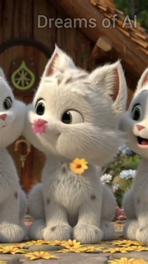 The Cutest AI Cat Adventure Ever!#ai #aicat #aivideo #aishorts #aiart #aiviral #newairdrop
