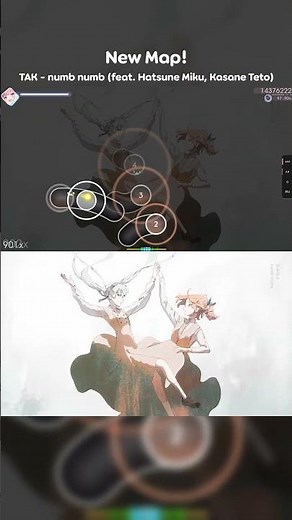 #osu Beatmap Showcase | TAK - numb numb (feat. Hatsune Miku, Kasane Teto) p2