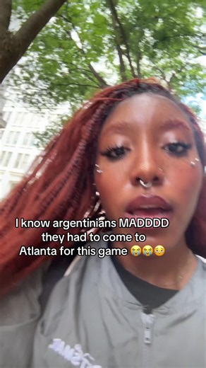We are not their cup of tea by ANY means lmaooo #fyp #argentina #fifaworldcup #atlanta #mercedesbenzstadiumatl